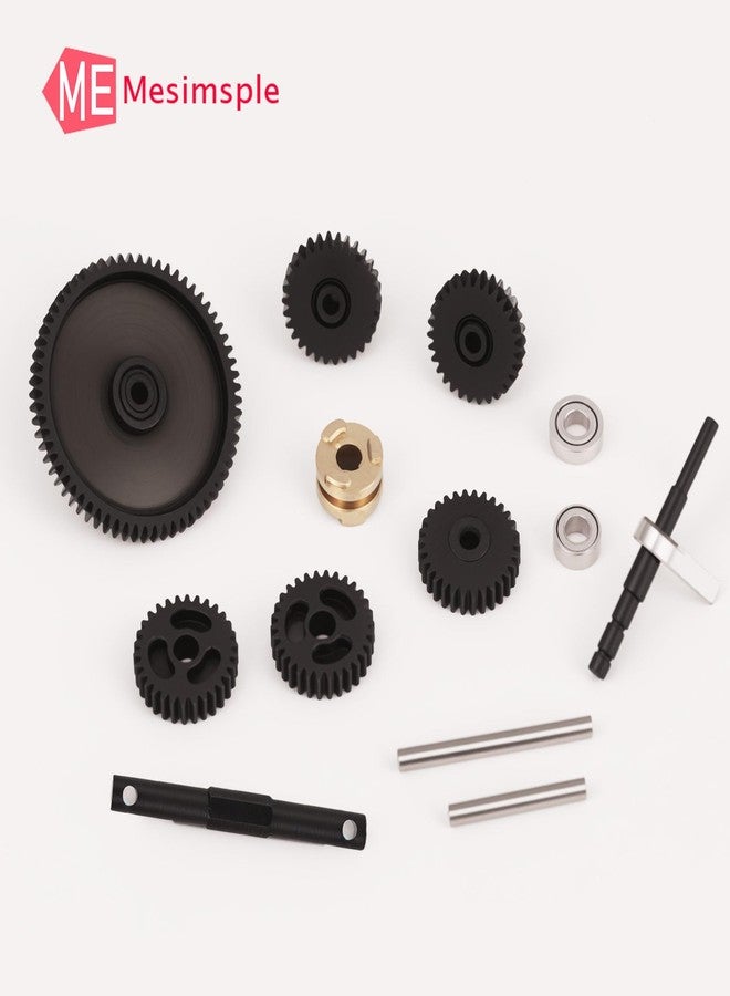 Mesimsple Steel FCX24 Two 2 Speed Transmission Inner Gear Axle Kit for FMS 1/24 FCX24 1/18 FCX18 K5 RC Car Series Upgrades Part - Image 5